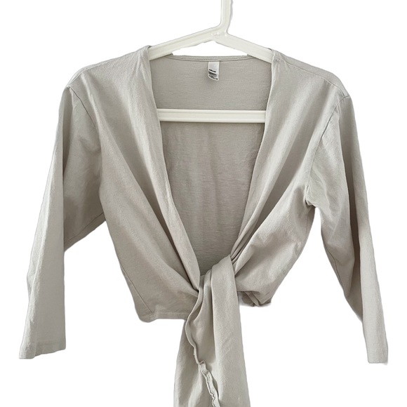 Los Angeles Apparel Le Weekend tie top - Picture 1 of 3